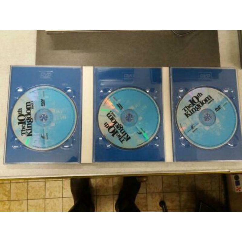 Dvd serie The 10th Kingdom. 3 DVD BOX.