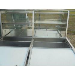koel / warmhoud vitrine , koeling , koelkast , buffet Snacky