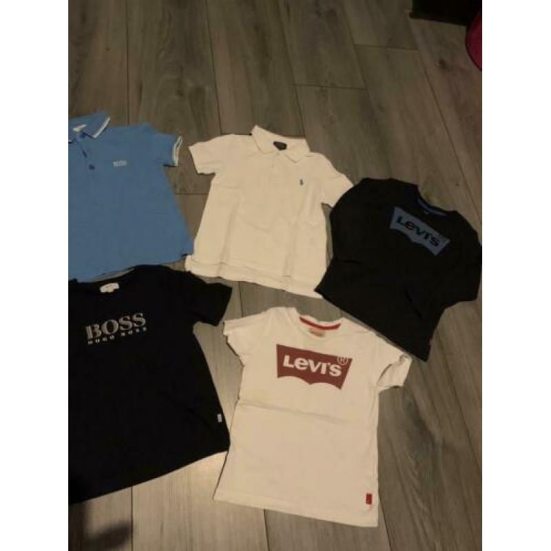 Merk shirts boss Levi ralph lauren maat 116