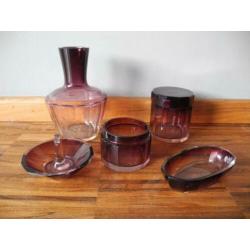 Vintage glaswerk