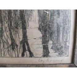 Litho Edzard Willem Koning 1869-1954