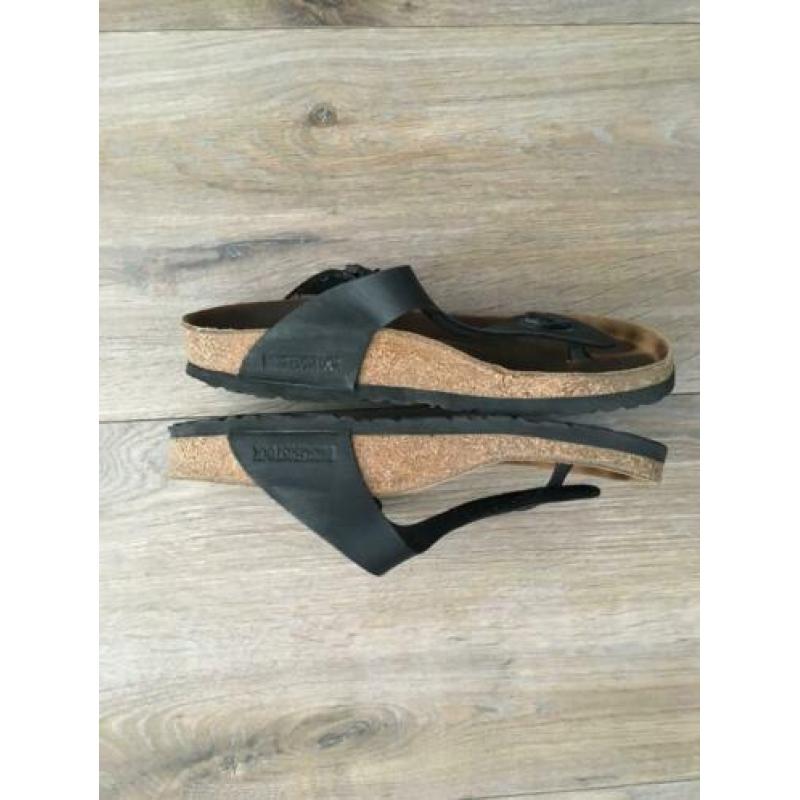 Birkenstocks slippers zwart maat 38