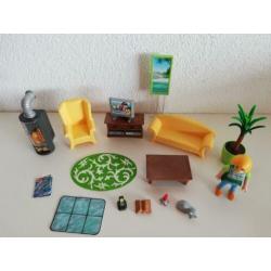 Playmobil Woonkamer met houtkachel - 5308