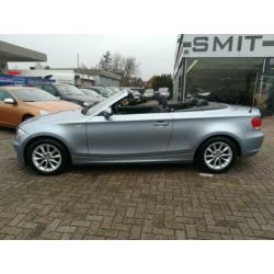 BMW 1-Serie 118i Cabrio High Executive Leder/ECC/PDC