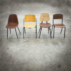Tolix cafe stoel Kelvin stoelen vintage Xavier SC dex 773