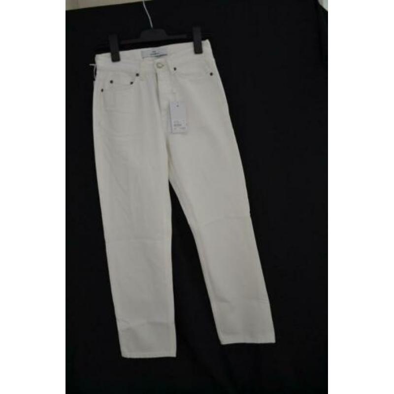 Won hundred pearl tinted white mom fit 5-pocket jeans mt 24
