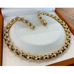Pomellato Gouden Collier & Armband 18 Krt