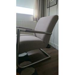 Henders & Hazel taupe kleurige bijzetfauteuil