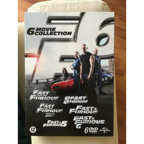 Fast & Furious 1-6 boxset