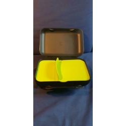 NIEUW Tupperware SnackPack met verwijderbaar verdeelschot