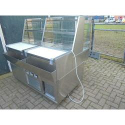 koel / warmhoud vitrine , koeling , koelkast , buffet Snacky