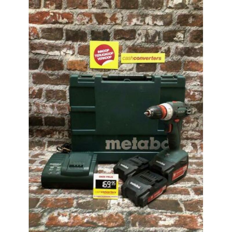 Metabo BS18Quick | in koffer 3x accu