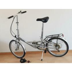Stevige Aluminium vouwfiets met 6 versnellingen 20 INCH
