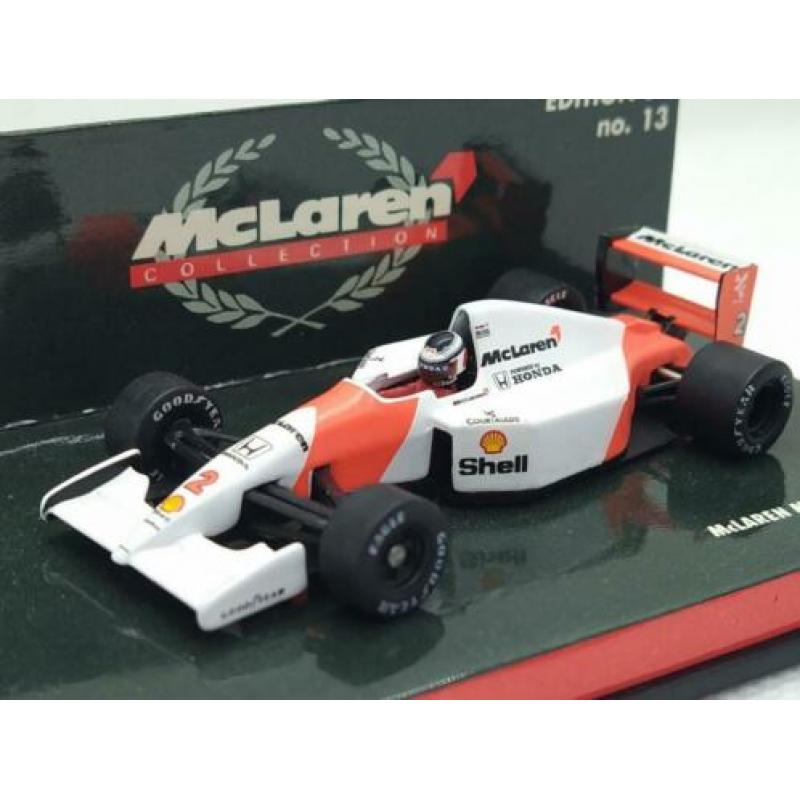 MC Laren mp4-7 Honda v12 Gerhard Berger 1:64 minichamps Pol
