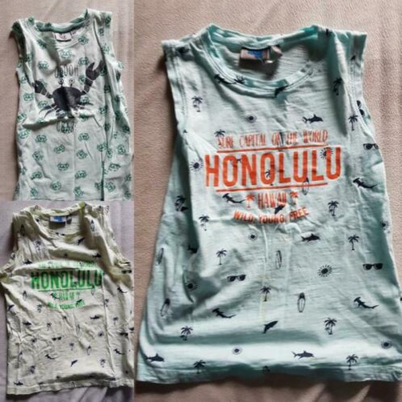 Jongens kleding maat 128