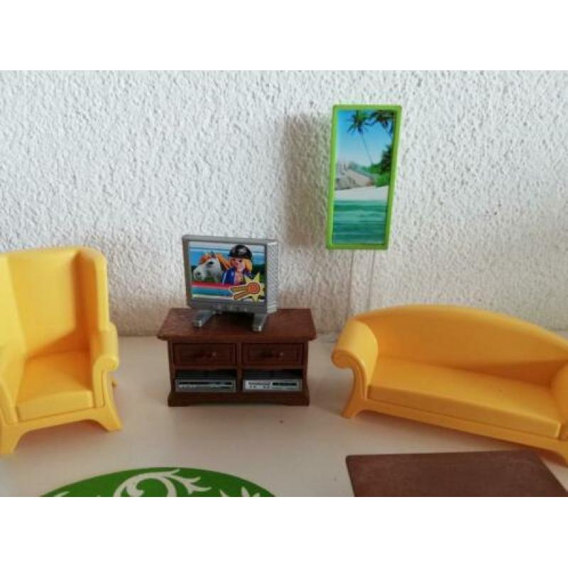 Playmobil Woonkamer met houtkachel - 5308