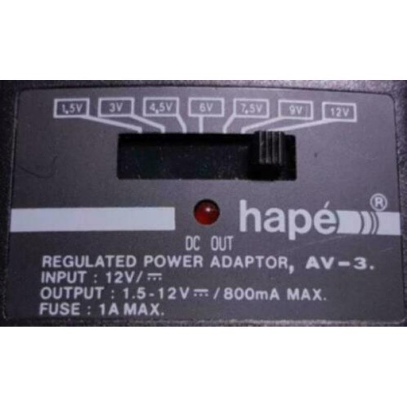 Regelbare Adapter voor sigaretaansteker 1,5t/m12 V
