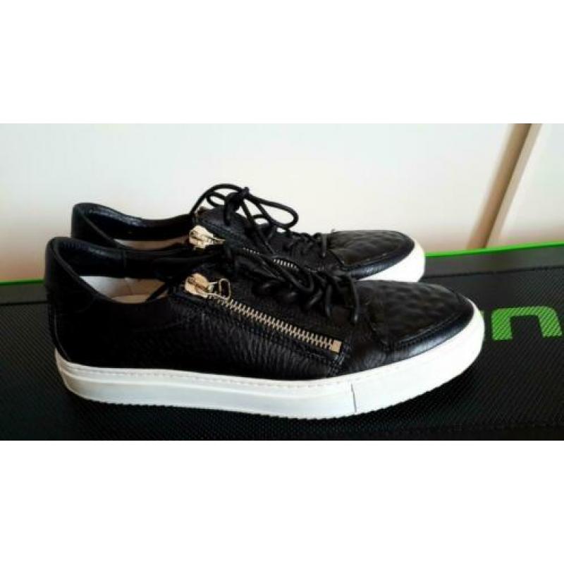 MJUS RBL Zwart leren sneakers maat 45