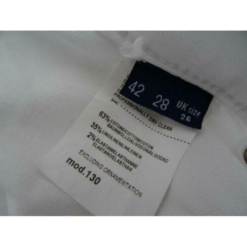 trussardi broek wit 28