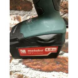 Metabo BS18Quick | in koffer 3x accu