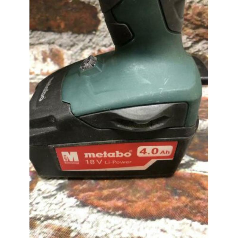 Metabo BS18Quick | in koffer 3x accu