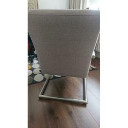 Henders & Hazel taupe kleurige bijzetfauteuil