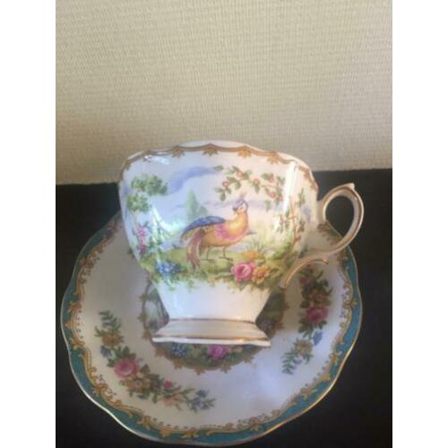 2 Royal Albert Chelseabird kop en schotels