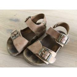 Goldstar leren sandalen bruin maat 24