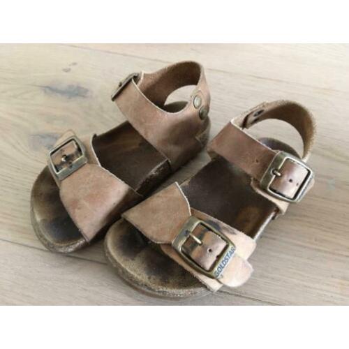 Goldstar leren sandalen bruin maat 24