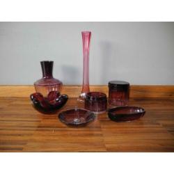 Vintage glaswerk