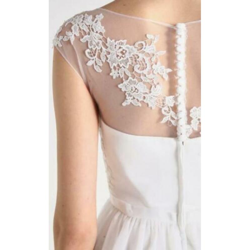 Trouwjurk maat 38 wit