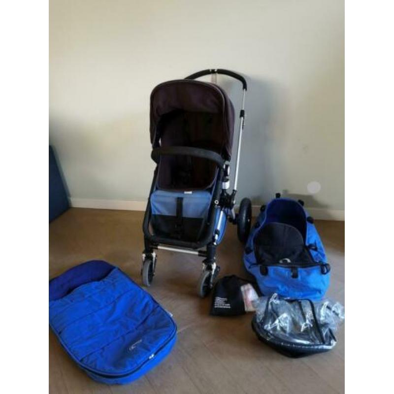 Bugaboo cameleon blauw complete set