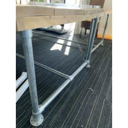 Mooie steiger houten tafel