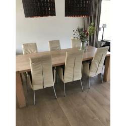 Eetkamer stoelen 6