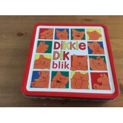 Dikkie Dik Blik koekjesblik 21 x 21 x 5 cm