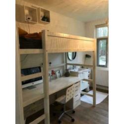witte hoogslaper