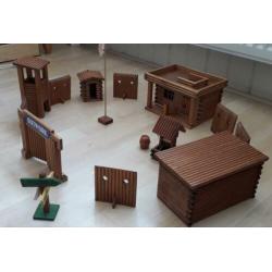 Houten ranch uit jaren '70
