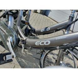 Twee vouwfietsen Eco Traveller elektrishe 3 naaf versnelling