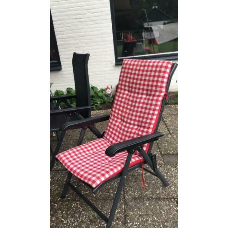 Picknicktafel, tuintafel inclusief kussens
