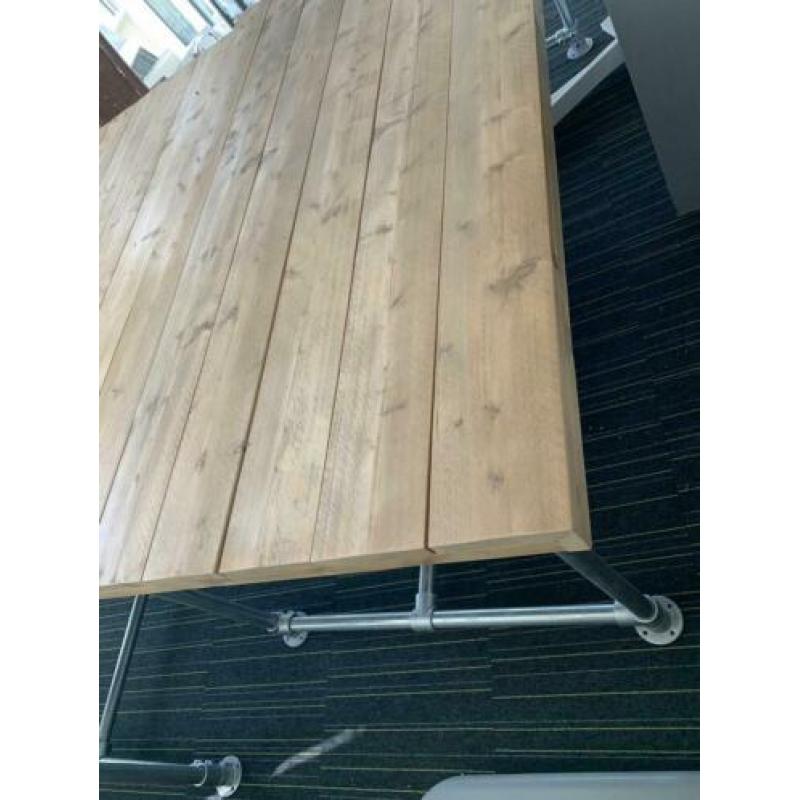 Mooie steiger houten tafel