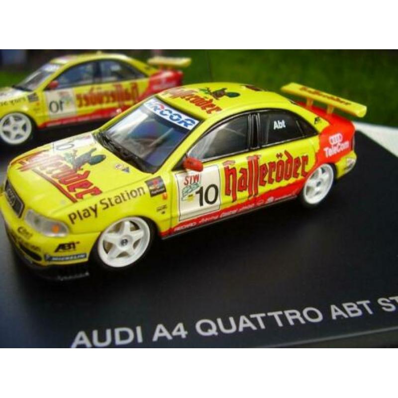 Schaalmodel Audi A4 Quattro ABT STW '99