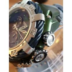 Invicta Reserve 52mm Thunderbolt Swiss Quartz Chrono nieuw
