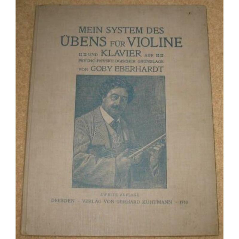 Übens für Violine; G. Eberhard; 1910