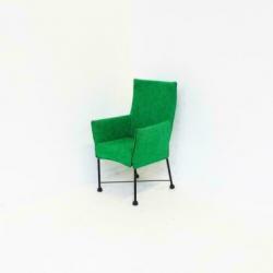 Montis Chaplin Fauteuils, Designstoelen, gestoffeerd Groen