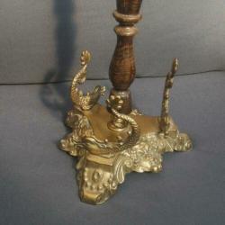 Staande asbak koper 67 cm