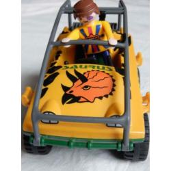 playmobil safari jeep - en helicopter