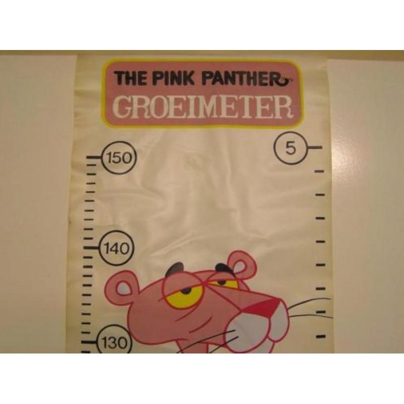 pink panter groeimeter doek 1984
