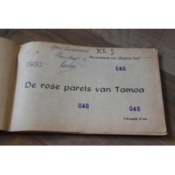 Leuk boekje DE ROSE PARELS VAN TAMOA van Kapitein Rob 1951)