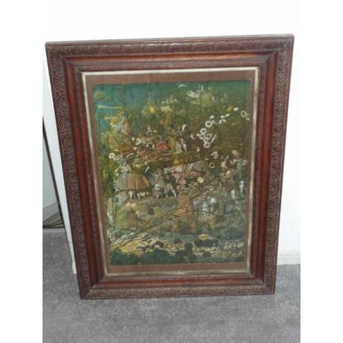 Hét Schilderij van Richard Dadd - Zeer Oude Reproductie
