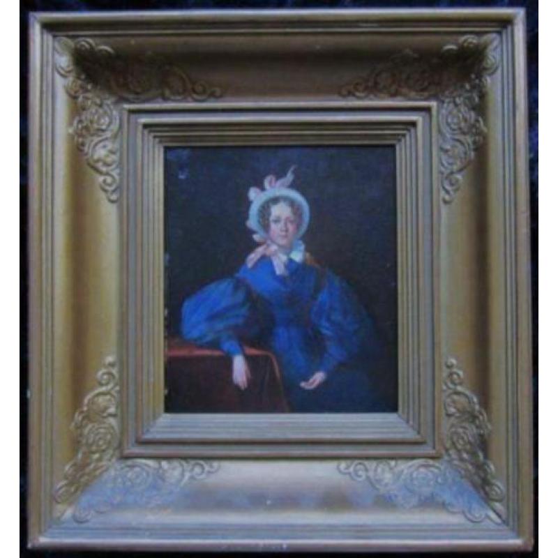=====BIEDERMEIER==damesportret===ca 1840===